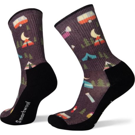 Smartwool Wm’s Hike Light Summer Nights Print Crew