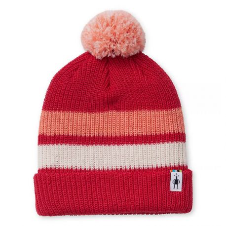 Smartwool Kids' Stripe Pom Beanie