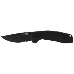 SOG SOG-TAC AU Partially Serrated (Black)