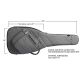 Mono Acoustic Guitar Sleeve Case Ash (M80-SAD-ASH)