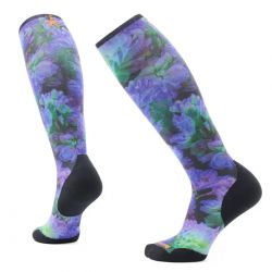 Smartwool Women's Ski Targeted Cushion Electric Lotus Print OTC