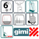 Gimi Сумка-тележка Gimi Family Thermo 45 Blue 928415