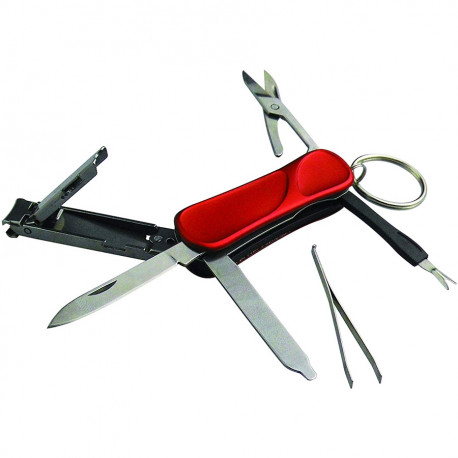 Munkees Munkees 2502 брелок-мультиинструмент Manicure Multi Tool red