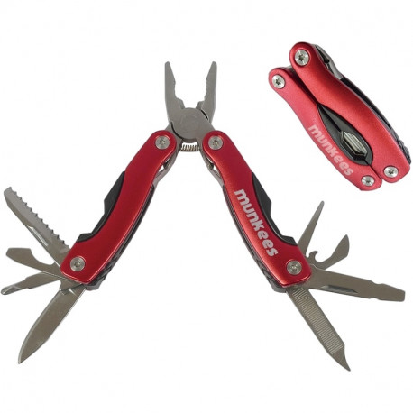 Munkees Munkees 2572 брелок-мультиинструмент SS Multi Tool Red red