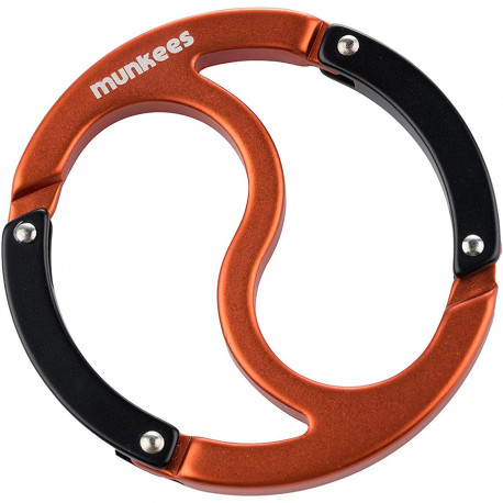 Munkees Munkees 3260 карабин Ying Yang orange