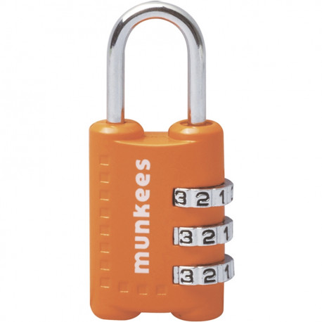 Munkees Munkees 3604 брелок-замок Combi Lock 1 orange