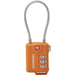 Munkees Munkees 3609 брелок-замок TSA Cable Combi Lock orange