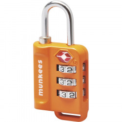 Munkees Munkees 3610 брелок-замок TSA Combi Lock orange