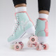 Rio Roller Script (Teal Coral) 35.5