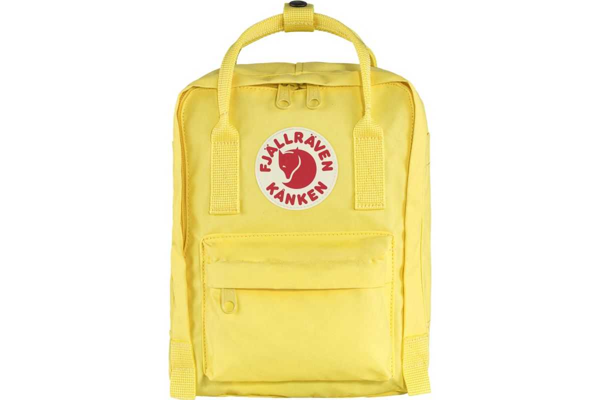 Yellow fjallraven cheap kanken mini